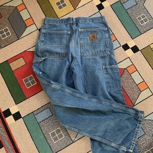 Cotton Carhartt Work Wear for Women Flare Leg 31 x 30